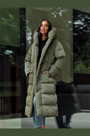Next Premium Long Padded Hooded CoatS Reg