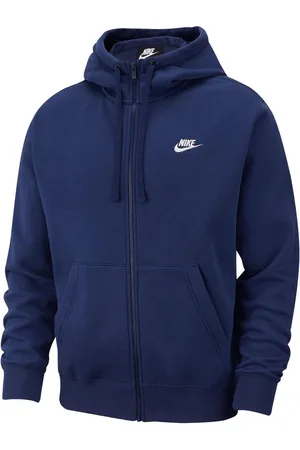Nike Club Zip Up HættetrøjeM
