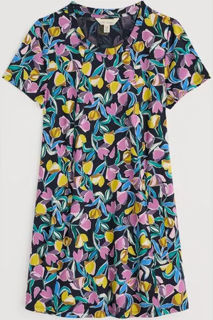 Seasalt Cornwall Multi Screenprint Jersey A-Line Tunic48