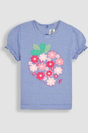 JoJo Maman Bébé Puff Sleeve T-Shirt7480cm