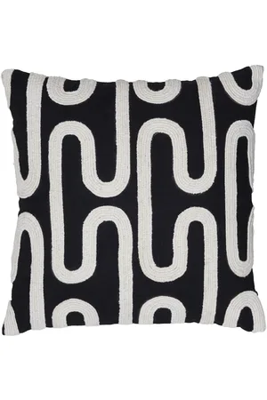 Light & Living 100% Bomuld Oshawa geometrisk teksturpude45x45cm