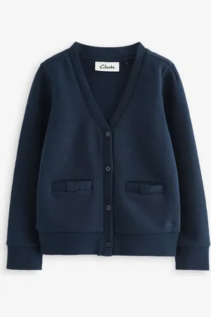 Clarks School Sweat Cardigan4 år (104cm)