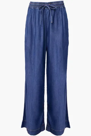 French Connection Colorado Denim Fluid Trousersxlarge