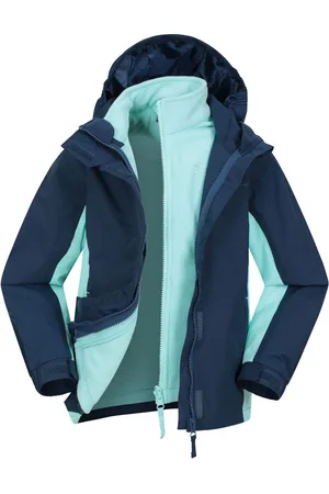 Mountain Warehouse Lightning 3-in-1 Kids Waterproof Jacket7 - 8 år (122 - 128cm)