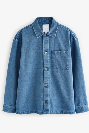 Next 100% Bomuld Single Pocket Denim Shacket4X-Large
