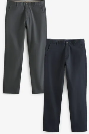 Next Stretch Chinos Trousers 2 Pack32B x 31L (UK 32 R)