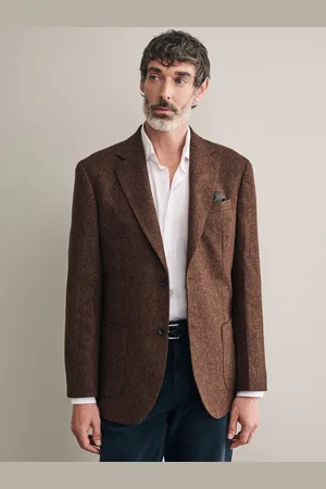 Next Signature Moons British Wool Textured Blazer42 R