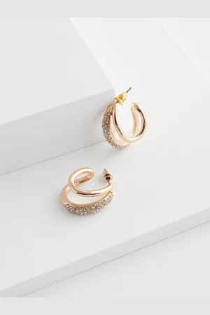 Next Sparkle Double Hoop Earrings Made With Recycled ZincEn