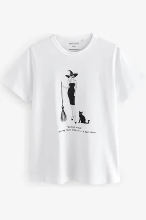 Next Wicked Witch Halloween Graphic 100% Cotton T-Shirt40