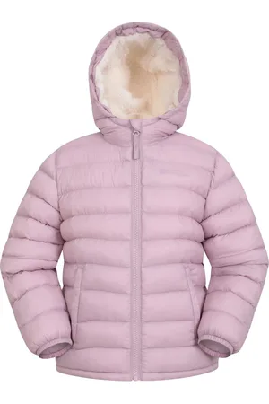 Mountain Warehouse Kids Seasons Vandafvisende imiteret pels foret Polstret jakke5 - 6 år (110 - 116cm)