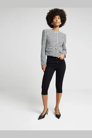 River Island Afkortet Boucle Trophy Jakke44