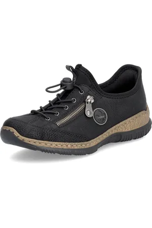 Rieker Womens Red Ready To Go Hand Free Trainer Shoes