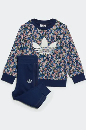 adidas Liberty London Floral Print Crew Tracksuit3 - 6 måneder (62 - 68cm)