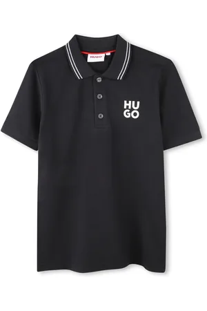 HUGO BOSS Square Chest Logo Short Sleeve Polo Shirt10 år (140cm)