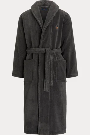 Ralph Lauren Shawl Collar Terry Dressing 100% Cotton Gown