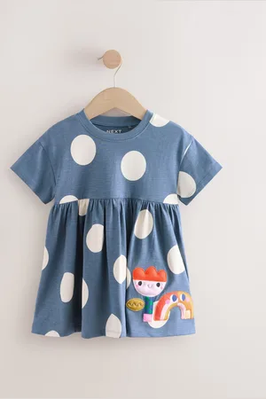 Next Kortærmet Jersey Summer Kjole (3mdr.-7år)8692cm