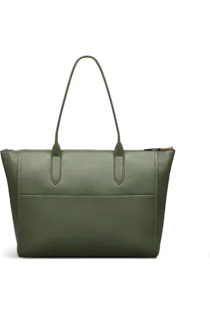 Radley London Green Oak Street Ziptop Grab Bagen