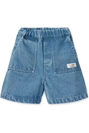 Liewood Blue 100% Organic Cotton Cesaria Denim Shorts134140cm
