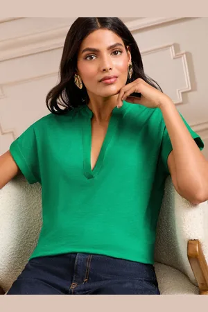 Love & Roses V-Neck Jersey T-Shirt40