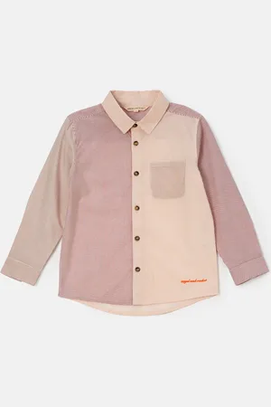 Angel & Rocket Chase Panelled 100% Cotton Shirt8 år ( 128 cm)