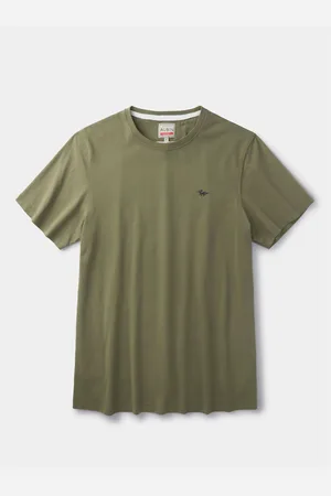 Aubin Green 100% Cotton T-Shirtxsmall