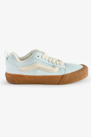 Vans Womens knu Skool Gum Sole Blue Trainers4