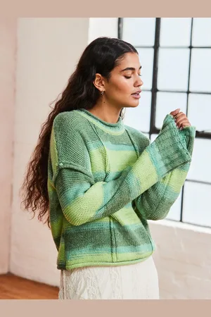 Next Spacedye Stripe Knitted JumperS Reg