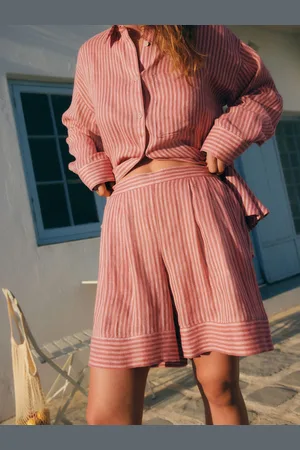 Next 100% Linen Shorts