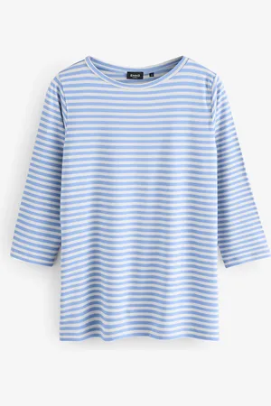MARELLA Emme Marella Blue Lidia T-Shirt2X-Large