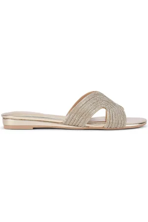 Carvela Guld Gala Mule Jewel Sandaler