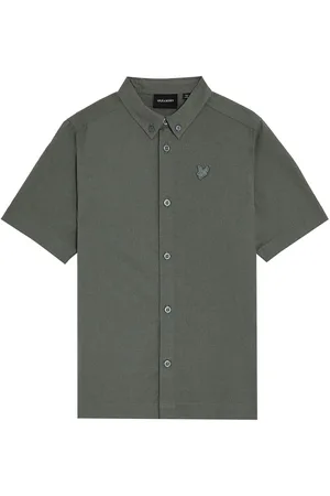 Lyle & Scott Boys Linen Short Sleeve Shirt134140cm