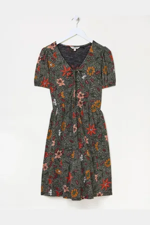 Fat Face FatFace Nell Floral Jersey Dress48 R