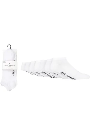 Jeff Banks Classic Trainer Liners Sokker 7 PakkeEn