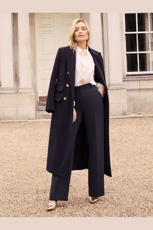Love & Roses Dobbeltradet Hourglass Longline Coat36