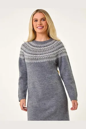 Roman Petite Knit Jumper Dress38