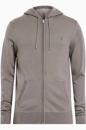 AllSaints AllSaints Mode Merino Zip Hoodiemedium