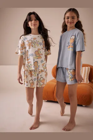 Next 100% Cotton Short Pyjamas 2 Pakke (3-16år)166168cm