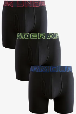 Under Armour 100% Cotton Performance Tech 6i Bokser 3 -pakkeMiddel