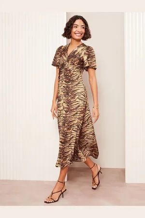 Friends Like These Ruched Front ITY Midi Dress40