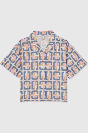 Reiss Eva Geometric Chain Print Shirt158164cm