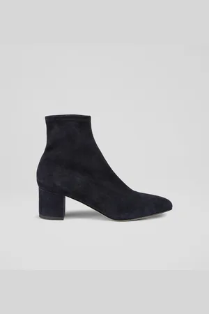 LK Bennett Grove Low Block Stretch Ankle Boots