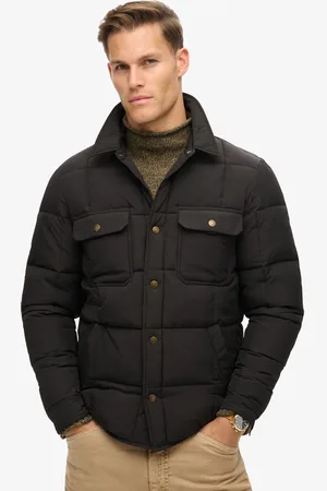 Superdry Surplus Polstret Overshirt JakkeXXL