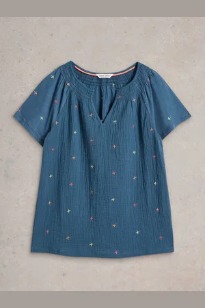 White Stuff Luella Broderet Top