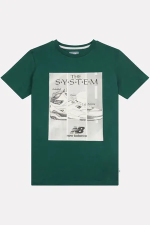 New Balance Boys 100% Cotton The System T-Shirt10 - 11 år (140 - 146cm)