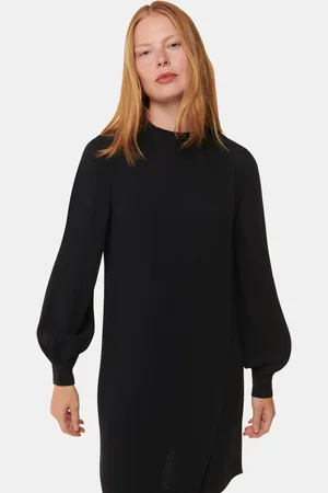 Whistles Cleo Shift Black Dress40