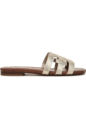 Sam Edelman Normal pasform Guld Bay Slides Sandaler9