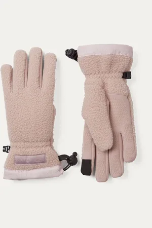Sealskinz Pink Hoveton Waterproof Women{Sq}S Sherpa Fleece GlovesM