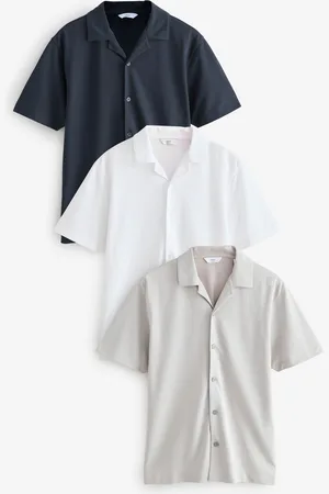 Next Short Sleeve Pique Shirts 3 PackS