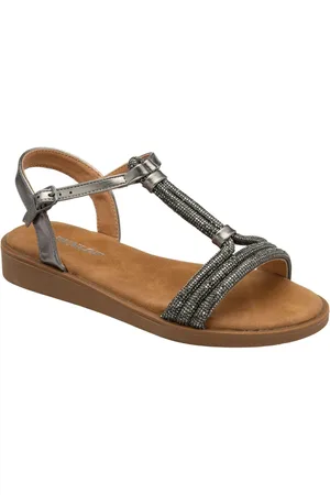 Dunlop T-Bar Buckle Sandalseu38