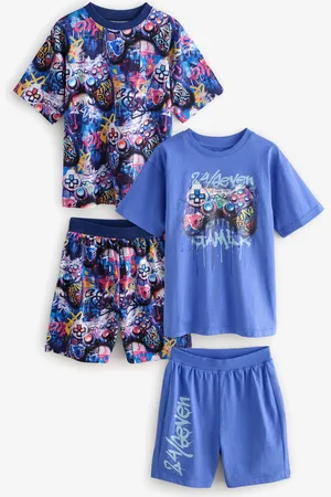 Next Afslappet 100% Bomuld Short Pyjamas 2 Pakke (6-16år)158164cm